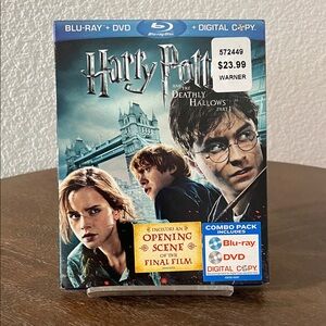 Harry Potter and the Deathly Hallows Part 1 Blu-ray Combo Pack